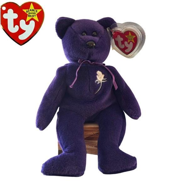 NEW RARE‼️ Ty Beanie Baby Princess Diana 1997 Limited Edition w/TAG ERROR MINT - Picture 7 of 16